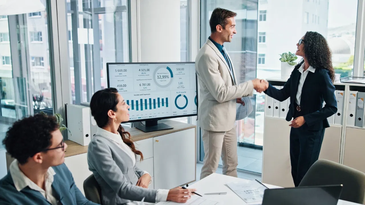 HR leader in a meeting